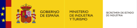 Logotipo del Ministerio de Industria y Turismo. Secretaría de Estado de Industria